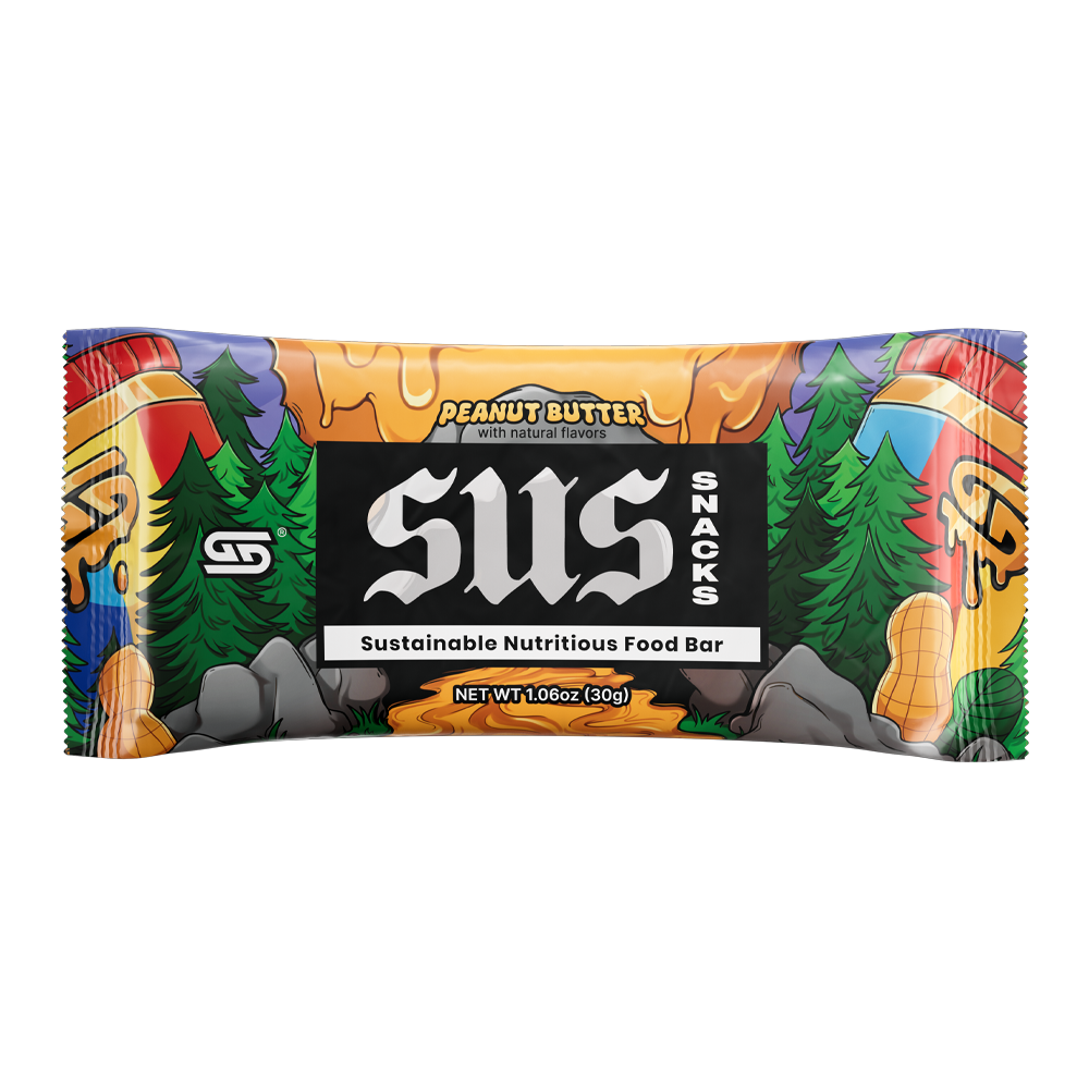 Sus Snacks - Box of Peanut Butter Flavor Sus Bars (12 Total) - Gamer Supps