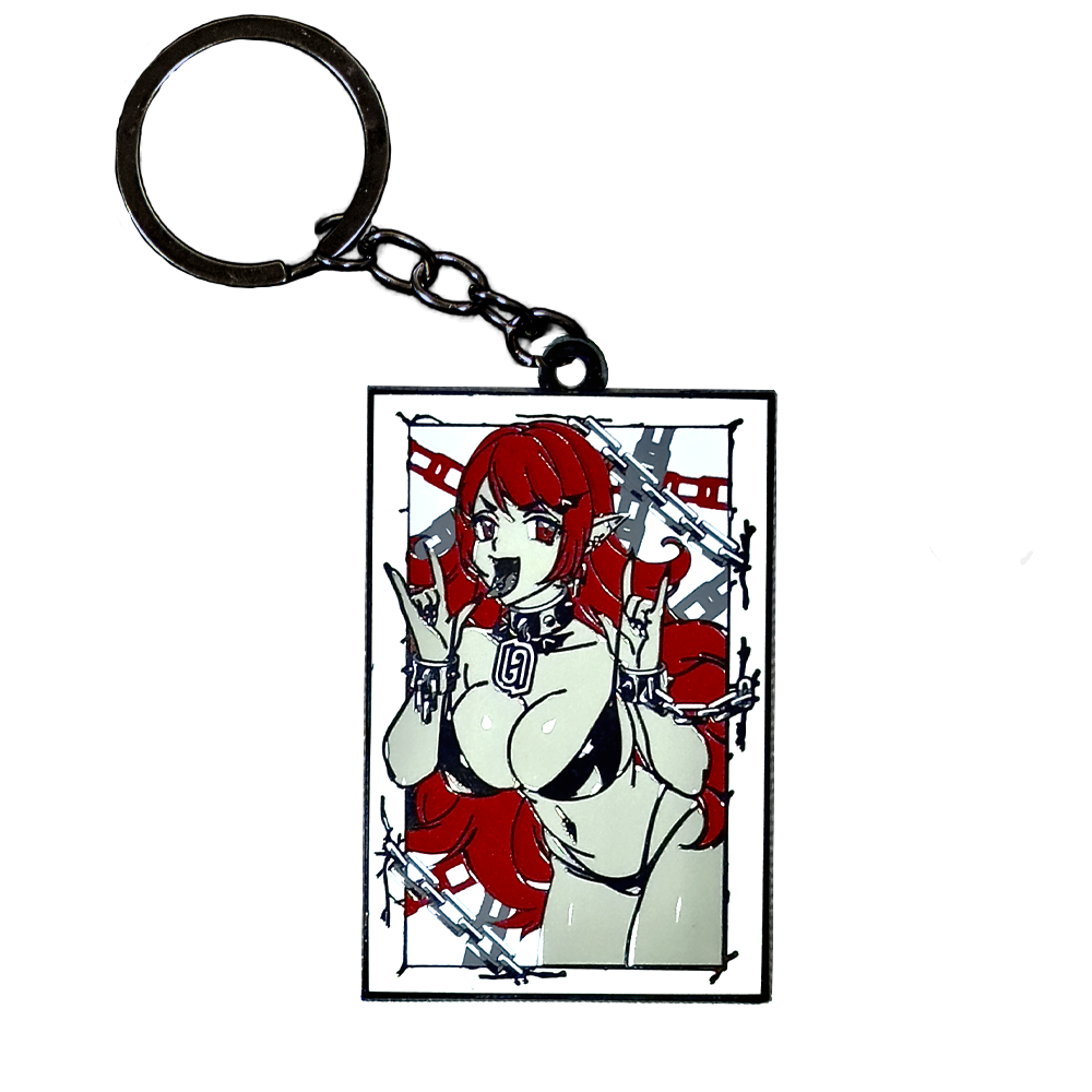 Vampiress Keychain - Gamer Supps