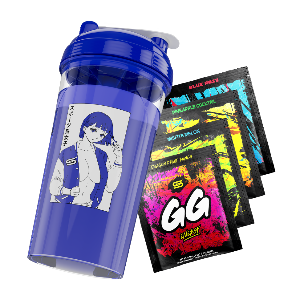 GamerSupps Waifu Cups x SHYLILY Double Date Limited Edition Shaker Cup &  Sticker