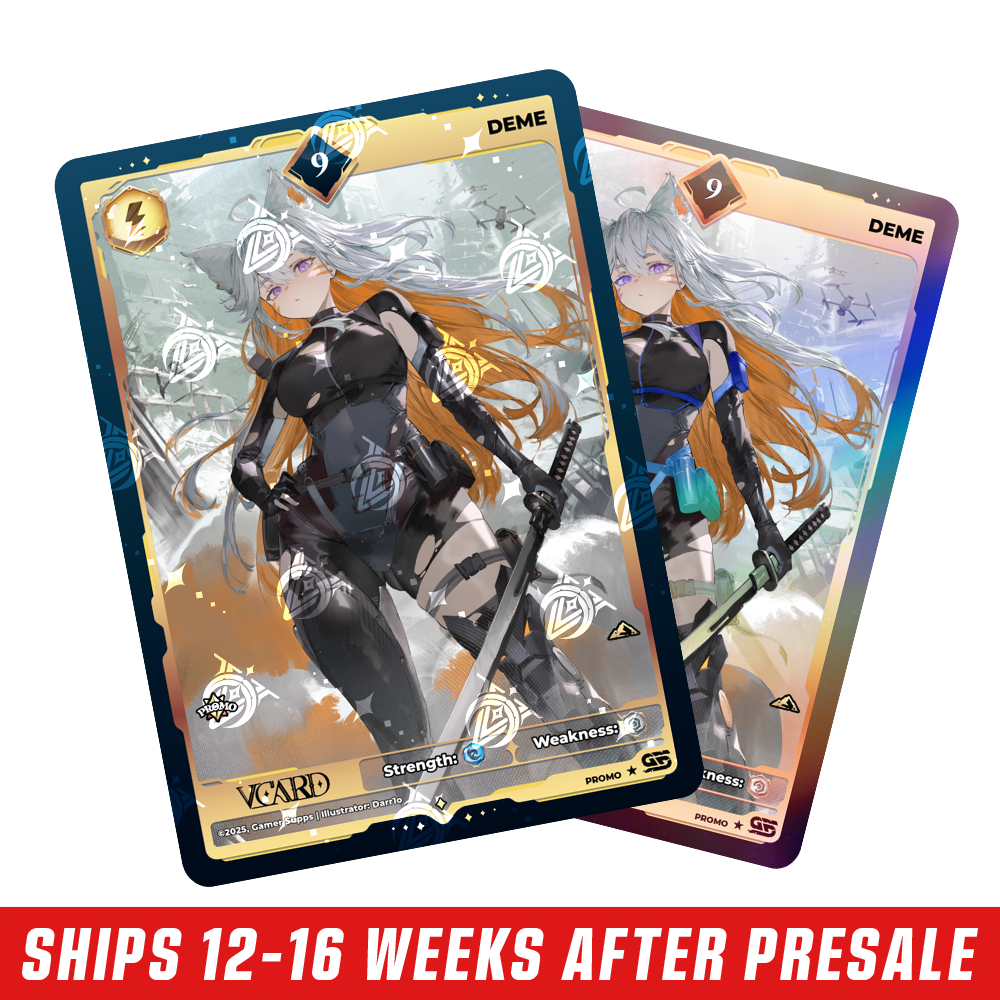 Creator Cups x deme: VCard Promo Card (Info)