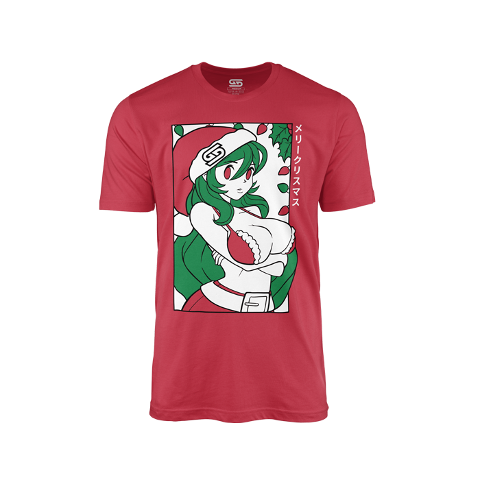 Waifu Shirt S2.3: Christmas - GamerSupps.GG