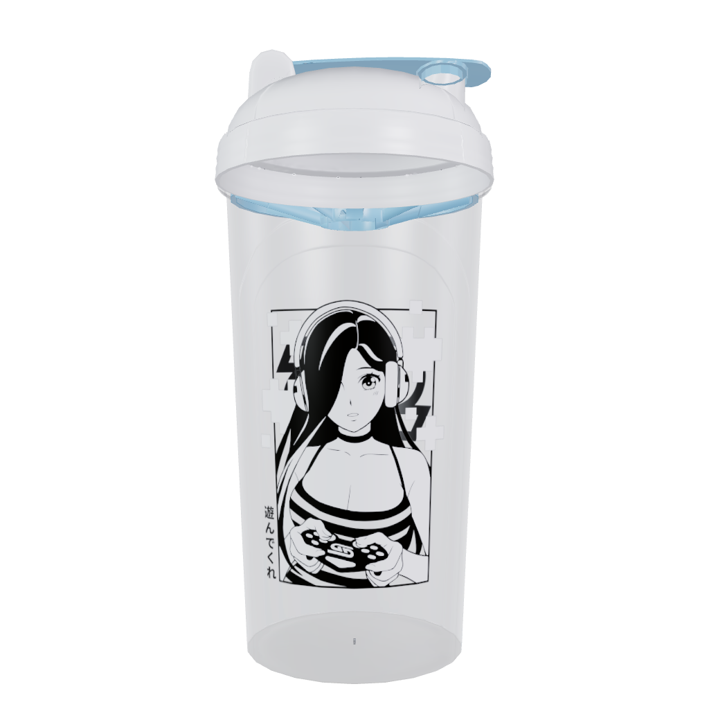 Gamer Girl Waifu Cup 3D render